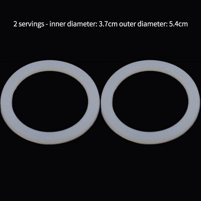 Goodhd 2X Espresso Pot Maker Cups Sealing Ring Silicone Coffee Accessories 2/4/6/9 cup