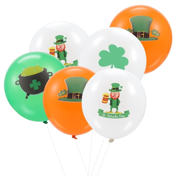 Raindrops 40Pcs Balloons Latex Balloon Garlands Kits Patricks Day Parties Decorative