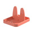 thumbnail image 2 of Soporte Para Tapa De Sartén La tapa de la bandeja de plástico admite accesorios plegables multifuncionales para el hogar (rosa) Likrtyny Libre de BPA, 2 of 7