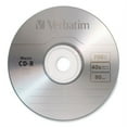 thumbnail image 2 of Cd-R Music Recordable Disc, 700 Mb/80 Min, 40x, Spindle, Silver, 25/pack | Bundle of 2, 2 of 3