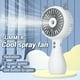 thumbnail image 3 of Matsuzay Mini ventilador de mano con carga USB, enfriador de aire, escritorio de 3 velocidades, Personal para exteriores, para viajes, negocios, Electrodomésticos Amarillo, 3 of 6