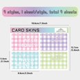 thumbnail image 2 of 4 Styles Credit Card Skin Debit Card Skin Debit Card Stickers Covers No Bubble Slim Small Chip Personalized Bank Card Decals Removable Transportation Key Card 7.3x5.4Inch-I Need Money, 2 of 6