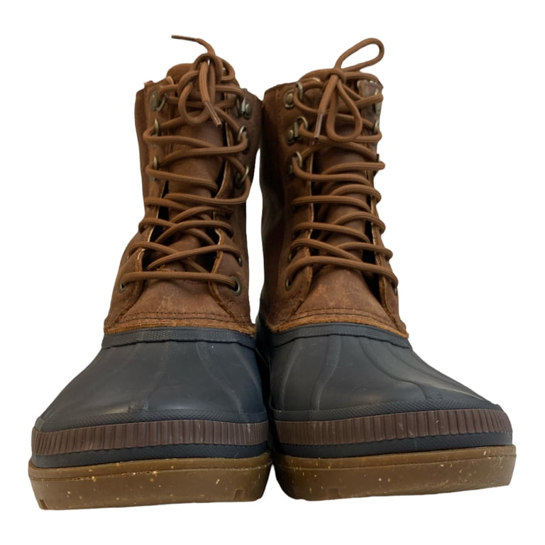 Sperry Men\'s 11.5 Waterproof Duck Boots 3M Thinsulate Insulated Tan Navy Saltwater™ Thinsulate™ Duck Lug Boot Brown | Sperry main image 3