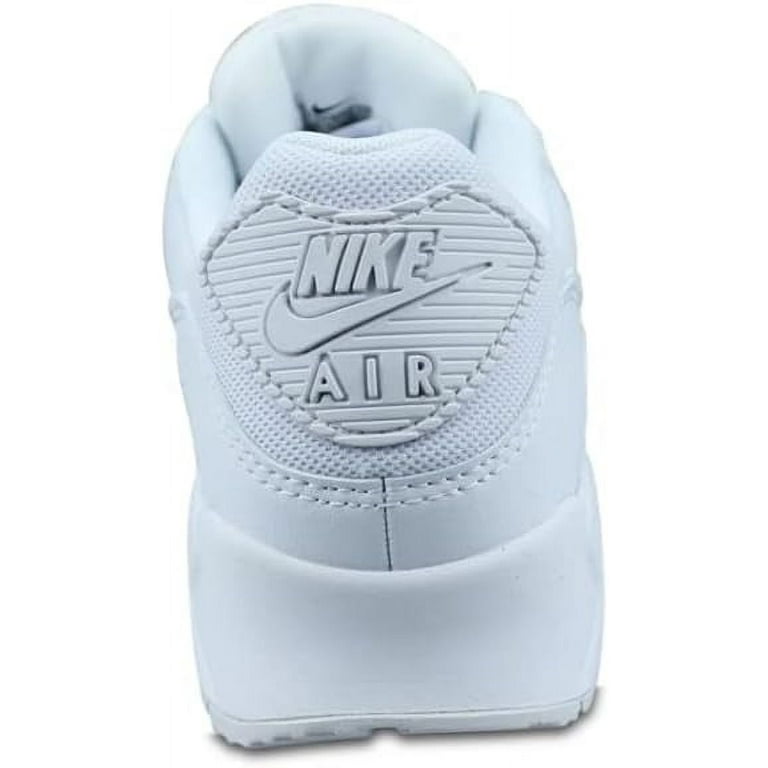 Nike Women's Air Max 90 White Shoes, Low Trainers with Lace