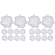 thumbnail image 1 of 10 Piezas Angel Mini Copo Nieve Navidad (copo Nieve) Blanco, 1 of 2