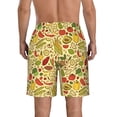 thumbnail image 3 of Kdxio Fruits And Vegetables Pattern Mens Casual Shorts - Drawstring Summer Beach Sports Shorts for Men, 3 of 5