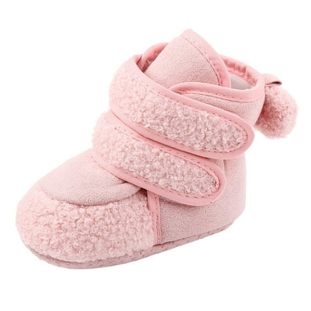 Boots for Girls Boys Zip-Up Block Heels Knee High Comfort White Boots Size 6 Months-12 Months