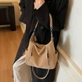 thumbnail image 5 of SPEKSEE Women Frosted PU Shoulder Bag with Multi Zipper Handbag Top-Handle Bag Large Capacity for Travel Shopping Daily Use, 5 of 9