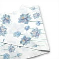 thumbnail image 4 of Wukai Pale Blue Lotus Flowers Print Garden Flag 12.5x18 Inch Double Sided Sun-resistant Rain-resistant, Wrinkle-resistant Colorfast(Only Flag), 4 of 7