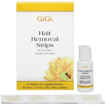 GiGi Hair Removal Strips for The Face 1 oz (Pack of 3)