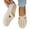 White, variant on Norvail Womens Closed Toe Backless Slip On Mules, Wide Foot Sandals for Women Dressy, Comfortable Flat Loafers for Office Travel Casual Summer