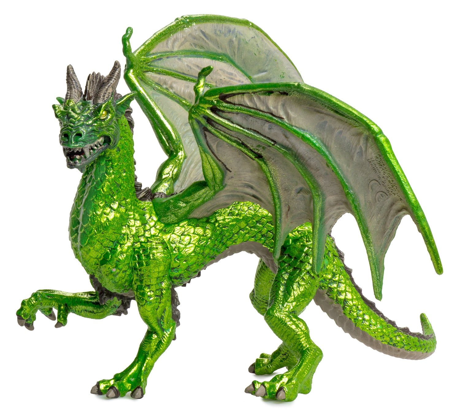 Safari Ltd Glow-in-the-Dark Snow Dragon Realistic Hand Painted Toy Figurine for 