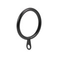thumbnail image 4 of Uxcell Curtain Rings Metal 1.26 inch Inner Dia Drapery Ring for Curtain Rods Black 28 Pcs, 4 of 5