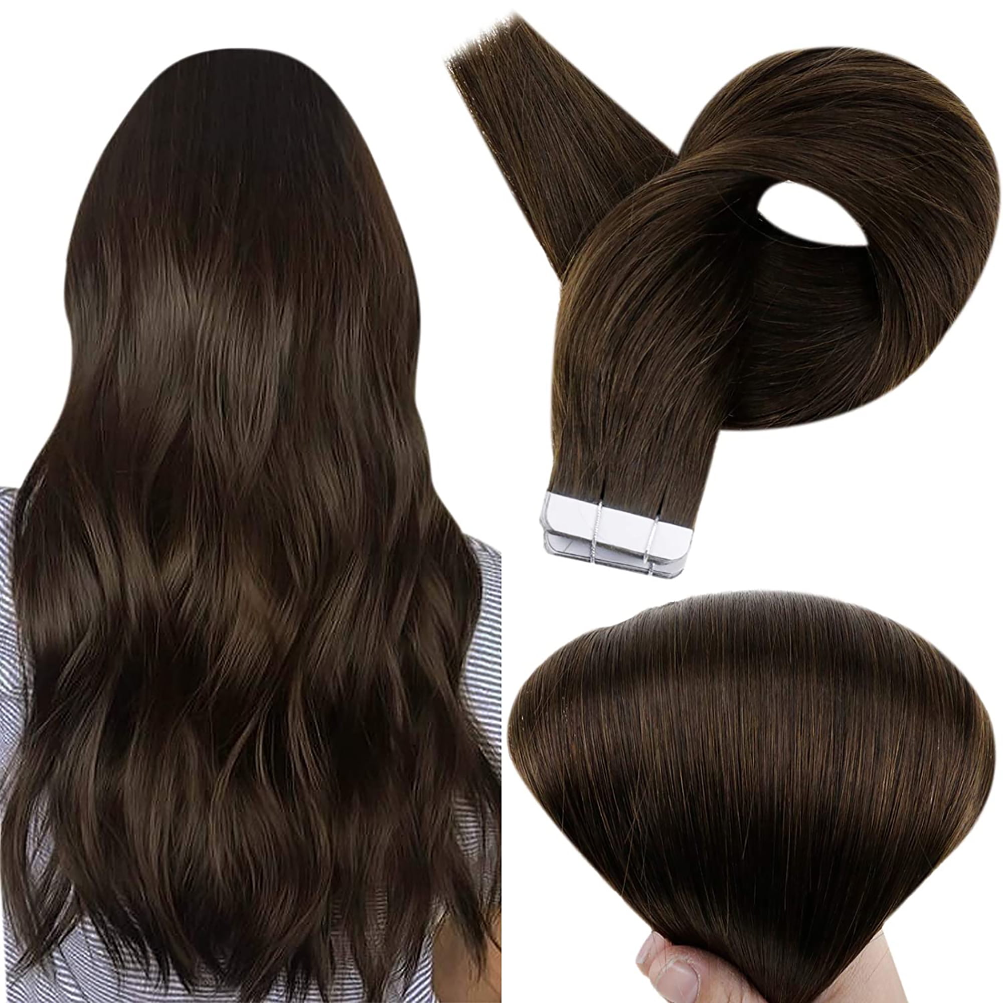 Full Shine Tape in Hair Extensions 14 inch Dark Nigeria Ubuy
