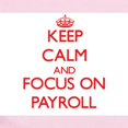 thumbnail image 2 of CafePress - Keep Calm And Focus On Payroll Body Suit - Long Sleeve Cotton Baby Bodysuit, 2 of 4