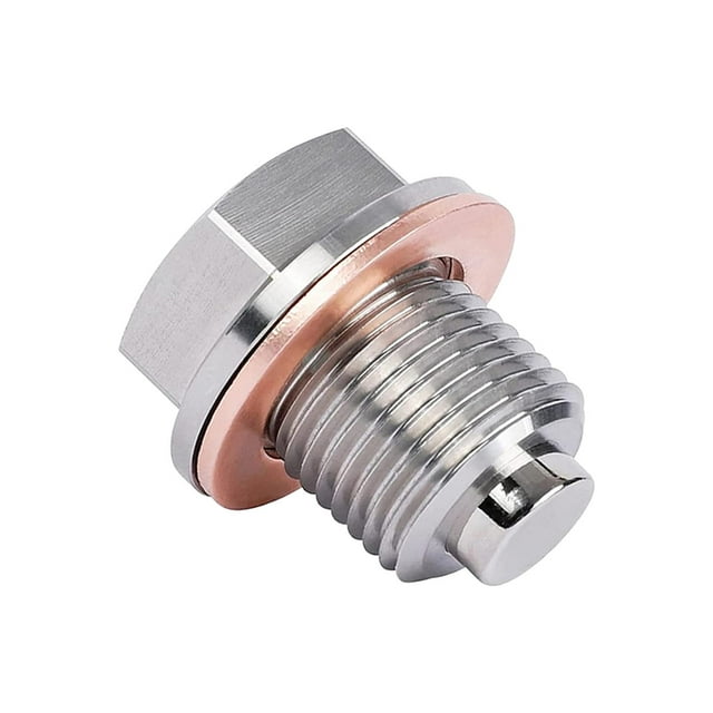 jinwen Bouchon de Vidange d'Huile M16x1.5 avec Laveuse Acier Inoxydable Réutilisable Facile