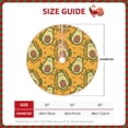 thumbnail image 4 of Kll Avocado Dog Christmas Tree Skirt 36",Party Decorations Farmhouse For Christmas Decorations Holiday Party, 4 of 8