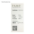 thumbnail image 4 of 1 Kilo PAMP Suisse Silver Cast Bar .999 Fine (w/Assay), 4 of 5