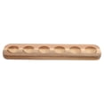 thumbnail image 4 of ULTNICE Reusable Egg Carton Egg Storage Container Light Brown Wood 1Set for Home Use, 4 of 8