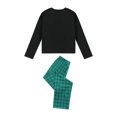 thumbnail image 4 of Kmbangi Christmas Parent-child Nightwear, Tops and Plaid Printed Pattern Pants, 4 of 10