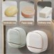 thumbnail image 4 of Luxury Soap Holder Soap Box with Drain Pan Soap Box with Lid Wall Mounted Drain Soap Box with Flip Lid, 4 of 5