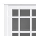 thumbnail image 5 of Simpli Home Connaught 60 inch Wide Solid Wood Traditional Wide Storage Cabinet Buffet in White, 5 of 14
