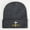 Dark heather gray, variant on Soft and Comfortable Classic Black Jesus Cross Beanie One Size Cute Winter Hat for Women & Men Outdoor Activities