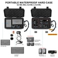 thumbnail image 2 of Lekufee Étui Rigide Imperméable de Voyage pour Micro DJI Mini, Micro DJI 2, Émetteur, Récepteur de Micro DJI, Micro Lavalier DJI et Autres Accessoires (Étui et Sac Seulement), 2 of 5