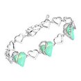 thumbnail image 2 of Pulsera Leafael Infinity Love con Corazón de Amor, Pulsera de Cristal, 2 of 3
