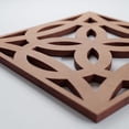 thumbnail image 4 of Ekena Millwork 7 3/8"W x 7 3/8"H x 3/8"T Extra Small Baytown Decorative Fretwork Wood Wall Panels, Wood (Paint Grade), 4 of 9