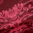 thumbnail image 5 of Homewish Bohemian Skull Damask Blackout Curtains,Happy Halloween Curtains Pack of 2 (42x84 Each),Pink, 5 of 6