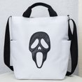 thumbnail image 3 of Bolso de mano de lona unisex bolso con asa superior de gran capacidad regalo novedoso de Halloween, 3 of 8