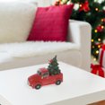 thumbnail image 2 of Polyresin Red Truck With Christmas Tree Décor, 2 of 3
