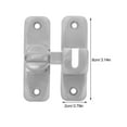 thumbnail image 2 of GAXIRE 1Set Barn Door Hardware Lock with Fine Craftsmanship 3.14X0.79X0.79in, 2 of 8
