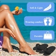 thumbnail image 4 of Zapatillas de pedicura desechables JagEly, 90 pares, para mujer, negras, 4 of 7