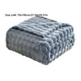 thumbnail image 3 of Taicans Fleece Throw Blanket - Ultra Soft Winter Plaid Polyester Nap Blanket for Couch,Bed & Cabin,Warm Thick Facecloth,27.55x39.37in‌, 3 of 5