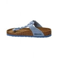 thumbnail image 2 of Birkenstock Gizeh Braided Waxy Leather Sandal, 37, Blue, 2 of 5