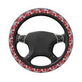thumbnail image 3 of Fotbe Leaves And Flowers for Steering Wheel Cover Universal 15 in Car Accessories for Men Women,Steering Wheel Protector Comfortable Protective Case for SUV Sedan Decor, 3 of 8