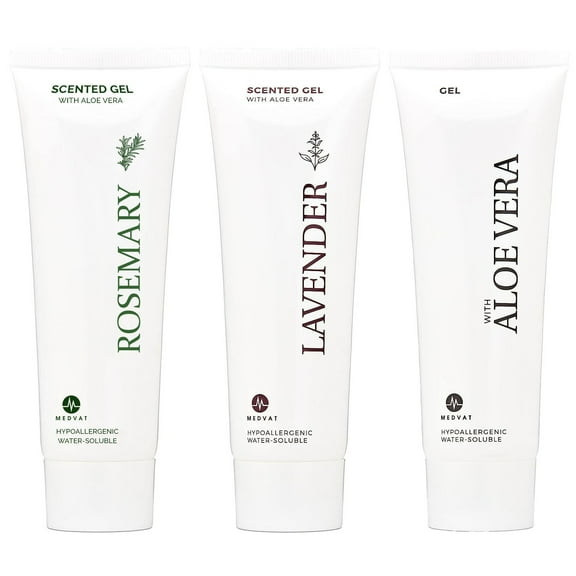 Medvat Clear Transmission Gel  80g 2.8oz  Sampler Pack