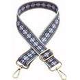 thumbnail image 1 of HUGFEGWE Adjustable Length Handbag Purse Strap Guitar Style Multicolor Canvas Replacement Strap Crossbody Strap CJB91-2213, 1 of 7