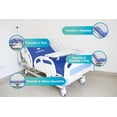 thumbnail image 3 of Gambimedic Cama Hospital Eléctrica 4 Funciones Elevación Espalda Pies Altura Ajustable Incluye Colch Gambimedic Muleta Axilar, 3 of 9