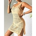 thumbnail image 4 of Maillots de Bain pour Femmes Sorties de Plage 2025 Été Crochet Ajouré Tricot Robe de Plage TG, 4 of 8