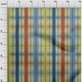 thumbnail image 2 of oneOone Polyester Lycra Light Green Fabric Madras Check Diy Clothing Quilting Fabric Print Fabric By Yard 56 Inches Wide, 2 of 4