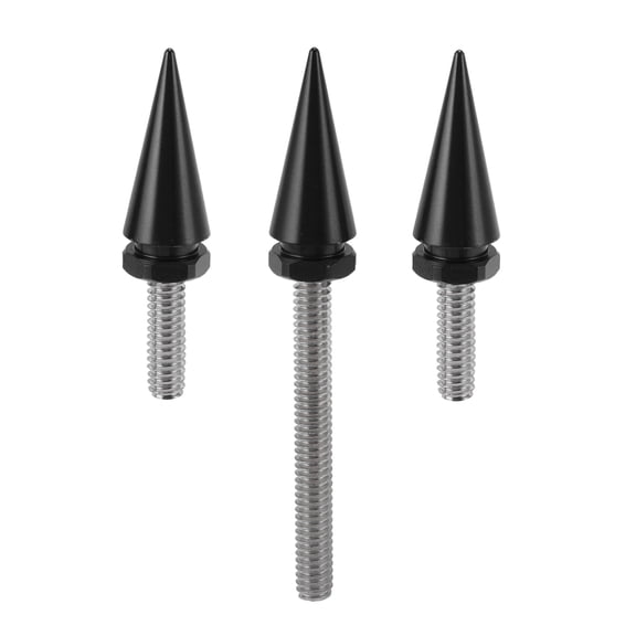 Pernerías únicas para parabrisas de Harley Davidson Touring Street Glide/ Street Glide Specials 2014-2024 1 perno largo 2 pernos cortos aleación de aluminio negro