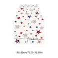 thumbnail image 2 of EGNMCR Memorial Day Decorations,4Th of July Decorations 4th Of July Decorative Tablecloth And Table Runner Independence Day Patriotic Table Linen Set Dining Table Home Decoration Linen runner, 2 of 5