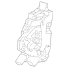 Genuine OE Jaguar Lock Actuator - C2S41890