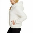 thumbnail image 2 of LukkaLux Womens Fleece Lined Funnel Neck With Buttons Hoodie;Small, 2 of 3