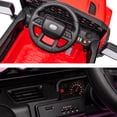 thumbnail image 4 of Ride On Toys 12v Electric Car for Kids with Remote Control, Bluetooth Music, Kids' Electric Vehicles for Toddlers 3-7 Girls, Red, 4 of 6