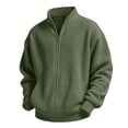 thumbnail image 6 of Hudaneo Kids Boys Fall Waffle Knit Full Zip Sweater Pullover Tops, 3-14 Years, 6 of 8