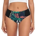 thumbnail image 1 of Balery Hungry Tyrannosaurus Ropa Interior de Algodón para Mujer con Dibujo – Braguitas Cómodas y Elásticas, Estilo Clásico-3X-Large, 1 of 6